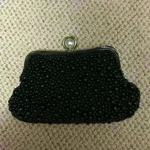 Caleesa Evening Pearl Beaded Women's Wedding/Special Occasion Clutch Purse